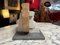 Ivan Avoscan, Kinetic Sculpture, 1970, Carrara Marble and Burgundy Stone 4