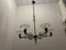Large Art Deco Murano Glass Chandelier, 1940s, Image 5