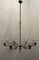 Large Art Deco Murano Glass Chandelier, 1940s, Image 11