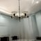 Large Art Deco Murano Glass Chandelier, 1940s, Image 14