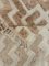 Modern Beige and Brown Moroccan Beni Ouarain Rug 4