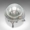 Antique English Caviar Dome in Silver-Plated Glass, 1910s 7