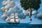 Rafal Olbinski, Discovery of the Sense of Water, Giclée Print 1