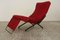 Chaise longue P40 Mid-Century in ottone di Osvaldo Borsani per Tecno, Italia, anni '50, Immagine 3