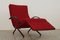 Chaise longue P40 Mid-Century in ottone di Osvaldo Borsani per Tecno, Italia, anni '50, Immagine 1
