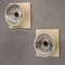Space Age Plastic Wall Lights from Stilnovo, 1960s, Set of 2 1