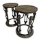 Vintage Tikar Hocker aus Bronze, 1960er 10