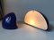 Vintage Quarto Blue Sconces by Claus Bonderup & Torsten Thorup for Lyskjær LB, 1970s, Set of 2 3