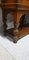 Vintage Schrank aus Eiche mit Gestell 7