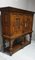 Vintage Schrank aus Eiche mit Gestell 4