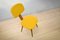 Chaises Fameg 5827 Jaune par 45 Kilo pour Furniture Factory Fameg de Radomsko, 1950s, Set de 2 4