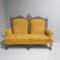 Antikes Sofa aus geschnitztem Nussholz 1