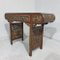 Orientalischer Vintage Konsolentisch mit geschnitztem Altar 1
