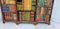 Offenes verstellbares Bibliotheks-Bücherregal aus Mahagoni 6