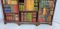 Offenes verstellbares Bibliotheks-Bücherregal aus Mahagoni 7