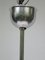 Lámpara colgante Art Déco vintage de aluminio y vidrio opalino, Imagen 9