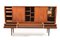 Credenza Mid-Century in teak con 4 ante scorrevoli, Danimarca, Immagine 3