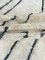 White Abstract Moroccan Berber Area Wool Rug 5