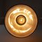 Brown Glass Pendant Light from Peill & Putzler, Germany, 1970s 7