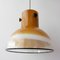 Lampe à Suspension en Verre Marron de Peill & Putzler, Allemagne, 1970s 5