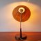 Lampada da tavolo in teak e vimini di Temde, anni '50, Immagine 7