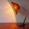 Lampada da tavolo in teak e vimini di Temde, anni '50, Immagine 6