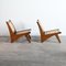 Set of PJ-SI-60-A Lounge Chairs by Pierre Jeanneret, 1960 4