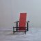 Red and Blue Chair by Gerrit Thomas Rietveld, 1920s, Image 4