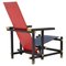 Red and Blue Chair by Gerrit Thomas Rietveld, 1920s, Image 1