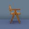 Chaise de Bureau PJ-SI-28-A Mid-Century en Rotin par Pierre Jeanneret, 1956 7
