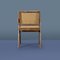Chaise de Bureau PJ-SI-28-A Mid-Century en Rotin par Pierre Jeanneret, 1956 5