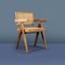 Chaise de Bureau PJ-SI-28-A Mid-Century en Rotin par Pierre Jeanneret, 1956 8
