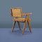 Chaise de Bureau PJ-SI-28-A Mid-Century en Rotin par Pierre Jeanneret, 1956 6