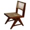 Mid-Century Modern PJ-SI-25-A Low Chair by Pierre Jeanneret, Chandigarh, 1950s, Image 1