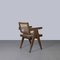 Mid-Century Modern PI-SI-28-A Cane Office Armchair by Pierre Jeanneret, 1950s, Image 3