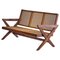 Mid-Century Modern Cane PJ-SI-45-B Sofa by Pierre Jeanneret, 1950s, Image 1