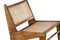 Sedie Kangaroo Mid-Century PJ-SI-59-A di Pierre Jeanneret, anni '50, set di 2, Immagine 17