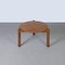 Mid-Century Modern PJ-TB-04-A Round Low Table by Pierre Jeanneret, 1950s 2