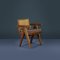 Mid-Century Modern PJ-SI-28-D Office Armchair by Pierre Jeanneret, 1950s 3