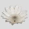 Plafonnier Leaves en Verre de Murano, 1940s 4
