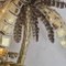 Large Brass Palm Floor Lamp, France, 1990s, Image 4