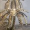 Large Brass Palm Floor Lamp, France, 1990s, Image 8