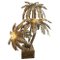 Large Brass Palm Floor Lamp, France, 1990s, Image 1
