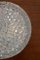 Vintage Deckenlampe aus geometrischem Glas 9