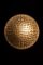 Vintage Deckenlampe aus geometrischem Glas 6