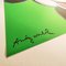 Después de Andy Warhol, Green Mickey Mouse, litografía, años 80, Imagen 3