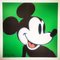 Después de Andy Warhol, Green Mickey Mouse, litografía, años 80, Imagen 1
