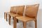 Cab 412 di Mario Bellini per Cassina, anni '90, set di 4, Immagine 4