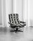 Set of Italian Reclining Armchair with Ottoman, 1970s 11