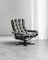 Set of Italian Reclining Armchair with Ottoman, 1970s 5